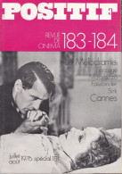 Delcampe - MAG297/  POSITIF N°183-184/1976, Pour Cinéphile, Voir Sommaire, Mélodrame, Borzage, Matarazzo, Fassbinder, Sirk, Cannes… - Kino