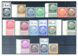Delcampe - Reich. Paul Von Hindenburg 1933-1936. Filigrana 4. - Sonstige & Ohne Zuordnung