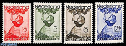 Delcampe - Netherlands 1935 Child Welfare 4v, Mint NH, Nature - Fruit - Nuevos