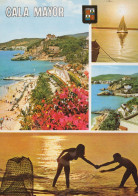 Delcampe - ESPAÑA Cala Mayor Baleares Playa Resort Pareja Navegando Al Atardecer #PBX035 - Mallorca