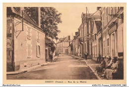 Delcampe - AXNP11-1003-89 - CHENY - Rue De La Mairie - Cheny
