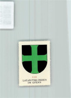 Delcampe - 8600 Dübendorf - Vignette Wappen Kaffee Hag Ca 1920-1940 Lazariterorden ... - 10408743 - Dübendorf