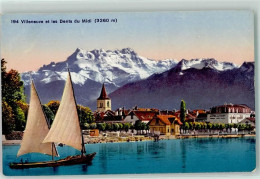 Delcampe - 1844 Villeneuve VD - Dents Du Midi - 39404850 - Villeneuve