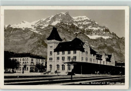 Delcampe - 8750 Glarus - Bahnhof Mit Wiggis - 13129019 - Glarus Nord