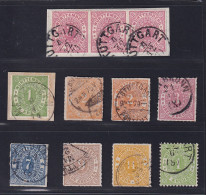 Delcampe - Württemberg  36-43,  Ziffernausgabe überkomplett, Sauber Gestempelt, KW 567,- € - Gebraucht