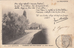 Delcampe - LA GARDE (Var): Poêmes De Provence De Jean AICARD - La Garde