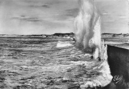 Delcampe - Tempete Sur La Digue 55 (scan Recto Verso)KEVREN0676 - Ainhoa