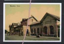 Delcampe - PHOTO  ROESELAERE ROULERS  WEST VLAANDEREN GARE STATIE STATION REPRO - Röselare