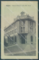 Delcampe - Pavia Voghera Palazzo Poste PIEGHINE Cartolina JK5893 - Pavia