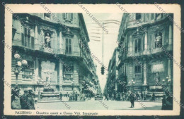 Delcampe - Palermo Città Quattro Cantoni Cartolina ZT7528 - Palermo