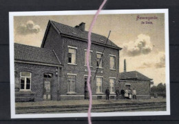 Delcampe - PHOTO SAUVEGARDE RUISBROEK PUURS ANTWERPEN   VLAAMSE BRABANT GARE STATIE STATION REPRO - Puurs