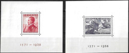 Delcampe - ESPAÑA 1938 – BATALLA DE LEPANTO – EDIFIL 862/863 – 2 HOJAS BLOQUE – DON JUAN DE AUSTRIA ** - Nuevos