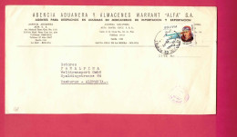 Delcampe - Lettre Pour L'Allemagne- YT N° PA 317 - Biplan - 50ème Anniversaire Des Forces Aériennes Boliviennes - Bolivien