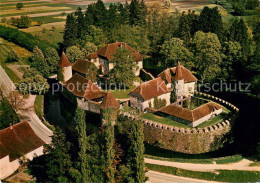 Delcampe - Hallwil Hallwyl AG Schloss Hallwil Fliegeraufnahme - Sonstige & Ohne Zuordnung