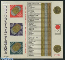 Delcampe - Panama 1965 Olympic Winners S/s Imperforated, Mint NH, Sport - Olympic Games - Panama