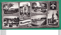 Delcampe - A1-04) MANOSQUE (BASSES ALPES) SOUVENIR  - MULTIVUES + BLASON -  1962 - ( 2 SCANS ) - Manosque