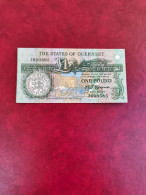 Delcampe - Guernsey  Banknote  1 Pound 1980-89 - Other - Europe