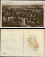 Delcampe - Niederlößnitz-Radebeul Terrasse Belebt Blick Von Der Friedensburg 1928 - Radebeul