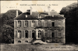 Delcampe - CPA Fleury Sur Orne Calvados, Le Chateau - Other & Unclassified