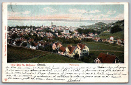 Delcampe - (Suisse) Appenzell Rhodes-Extérieures 002, Heiden, Trenkler Co 9033, Panorama, Dos Non Divisé - Heiden