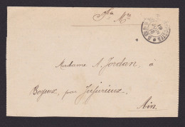 Delcampe - FRANCE 1916, Card Letter To Ain, Fieldpost, WWI - Briefe U. Dokumente