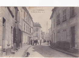Delcampe - Cpa - 91 - Verrieres Le Buisson -animée- Rue De Paris - Edi G.I. N°1672 - Verrieres Le Buisson