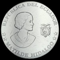 Delcampe - WC# Ecuador 50 Centavos 2023 Matilde Hidalgo De Procel UNC - Equateur