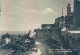 Delcampe - U169 Cartolina Cingoli Stazione Climatica Strada Di Circonvallazione Macerata - Macerata