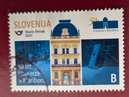 Delcampe - SLOVENIA 2025 Maribor University Used Stamp - Slovenia