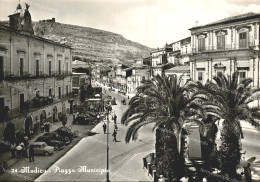 Delcampe - Az921 Cartolina Modica Piazza Municipio Provincia Di Ragusa - Ragusa