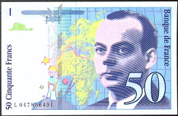 Delcampe - FRANCE * 50 Francs * SAINT EXUPERY * Date 1999 * Etat/Grade NEUF/UNC * - 50 F 1992-1999 ''St Exupéry''