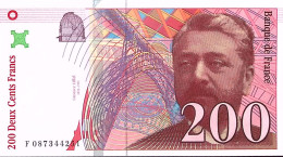 Delcampe - FRANCE * 200 Francs * EIFFEL * Date 1999 * Etat/Grade NEUF/UNC * - 200 F 1995-1999 ''Eiffel''