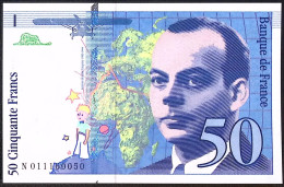 Delcampe - FRANCE * 50 Francs * SAINT EXUPERY * Date 1993 * Etat/Grade NEUF/UNC * - 50 F 1992-1999 ''St Exupéry''