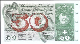 Delcampe - SUISSE/SWITZERLAND* 50 CHF * CUEILLETTE DES POMMES * Date 23/12/1965 * Etat/Grade SPL/AU * - Suisse