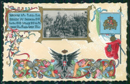 Delcampe - Militari 1° 2° Reggimento Brigata Granatieri Di Sardegna Cartolina KF4442 - Regimente