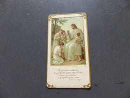 Delcampe - I-7148 , IMAGE PIEUSE, Souvenir De Communion Solennelle, Lucette VERGNES, Paroisse N-D Des Tables, Montpellier, 1931 - Andachtsbilder