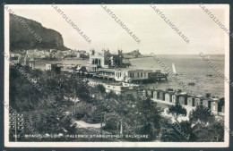 Delcampe - Palermo Città Mondello ABRASA Foto Cartolina ZT8151 - Palermo