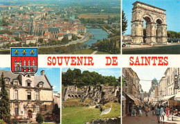 Delcampe - CPSM Saintes-Multivues-Multi-vues-Timbre      L4776 - Saintes