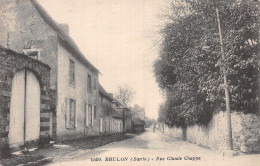 Delcampe - 72 BRULON RUE CLAUDE CHAPPE - Brulon