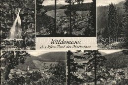Delcampe - Wildemann Harz Goslar Niedersachsen Ansichten Wasserfall - Wildemann