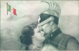 Delcampe - O652 Cartolina Militare 1915 - Regimente