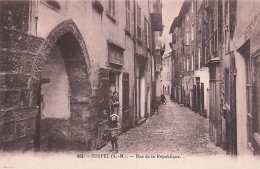 Delcampe - 06 - SOSPEL - Rue De La République - Sospel
