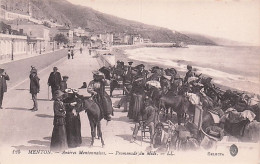 Delcampe - 06 - MENTON - Anières Mentonnaises - Promenade Du Midi - Menton