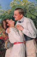 Delcampe - TENNIS -  Illustrateur Signé Arno Van Riesen - Amour Passion - 1919 - Riesen, Arno Von