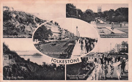 Delcampe - Kent - FOLKESTONE - 1935 - Folkestone