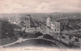 Delcampe - 59 -  CAMBRAI - Panorama  - 1904 - Cambrai