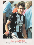 Delcampe - Vélo Coureur Cycliste Francais Jean Louis Conan - - Cycling - Cyclisme - Ciclismo - Wielrennen- - Non Classés
