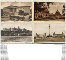 Delcampe - 17Chb    HONGRIE BUDAPEST LOT DE 4 CPA - Ungarn