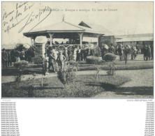 Delcampe - 39Fo    Maroc Casablanca Le Kiosque à Musique Un Jour De Concert - Casablanca
