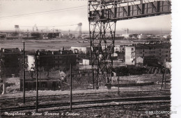 Delcampe - # MONFALCONE: RIONE ROMANA E CANTIERI  1955 - Gorizia
